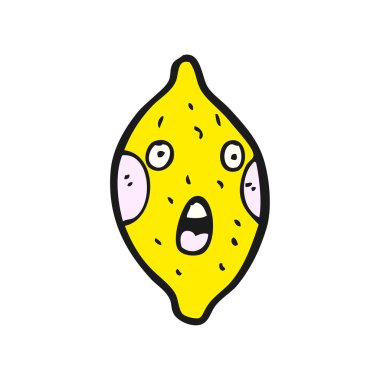 mutlu limon cartoon