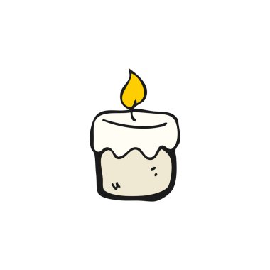 karikatür eriyen mum