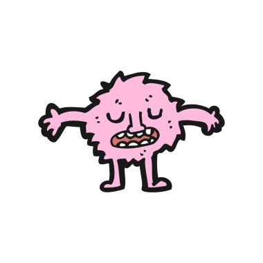 küçük canavar karikatür