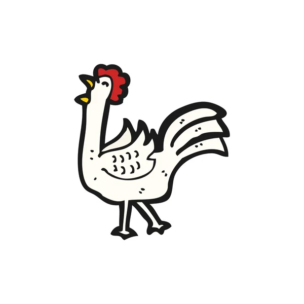 Мультяшная курица — стоковый вектор