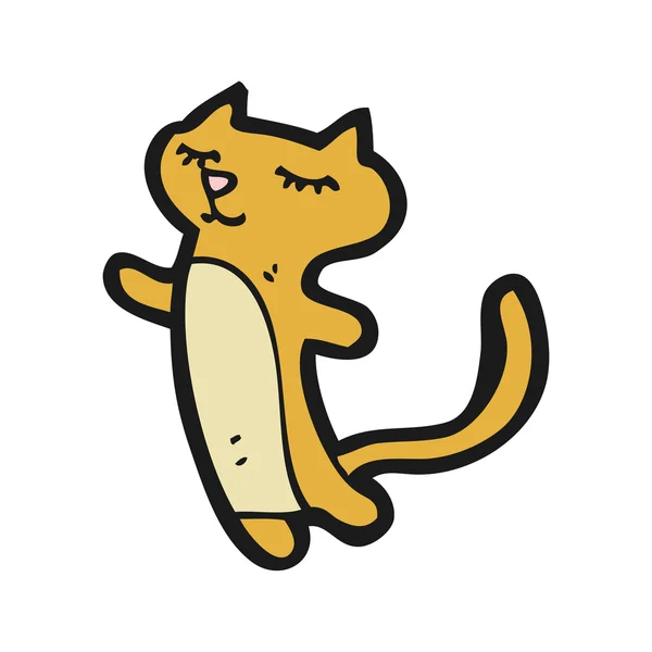 Desen animat pisică — Vector de stoc