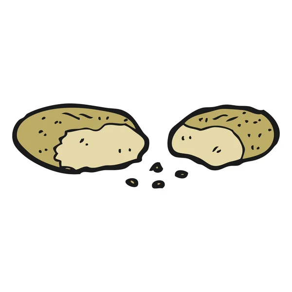 Kreskówka bochenek chleba — Wektor stockowy