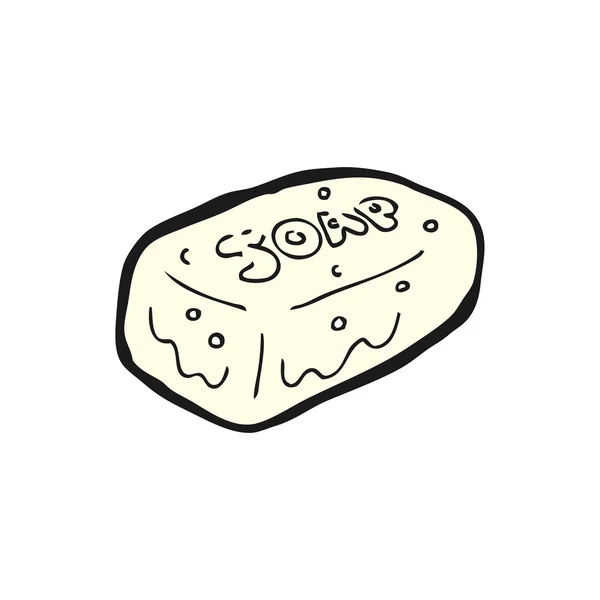 Bar de bande dessinée de savon — Image vectorielle