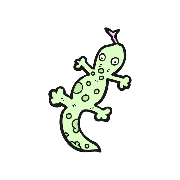 Desenho animado do lagarto —  Vetores de Stock