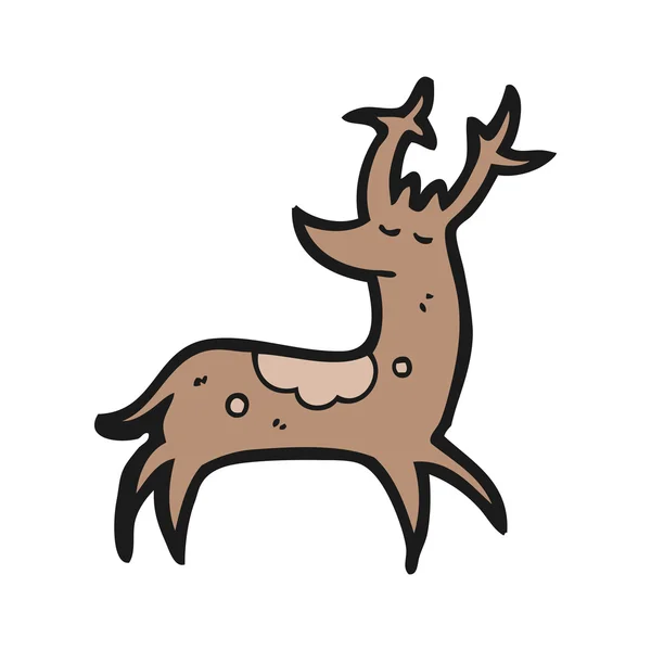 Stag cartoon — Stock Vector