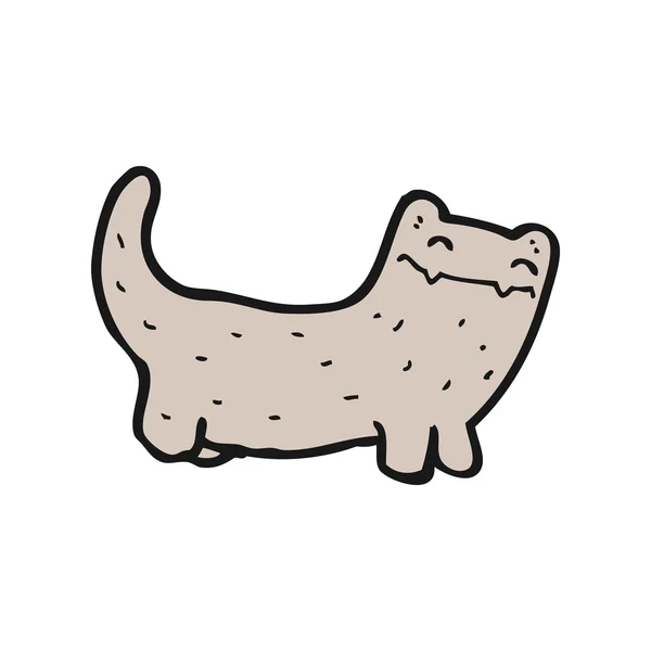 Gelukkige hond cartoon — Stockvector