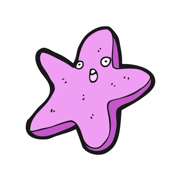 Starfish cartoon — Stockvector