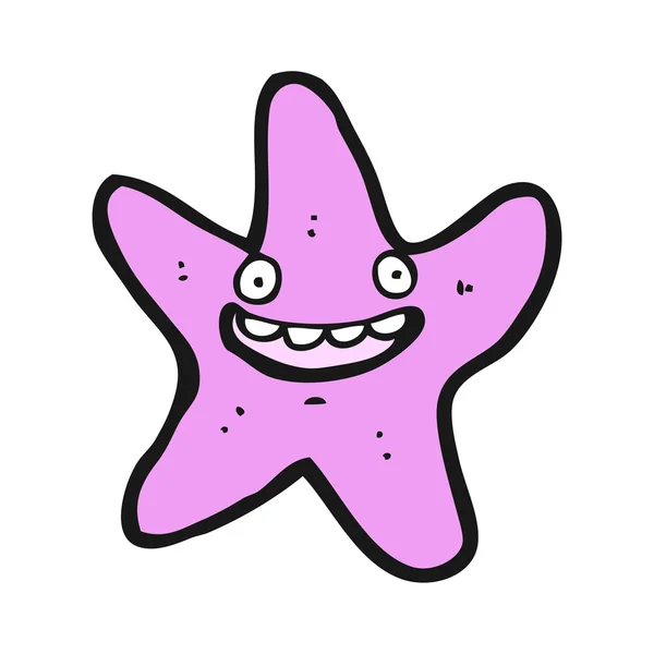 Starfish cartoon — Stockvector