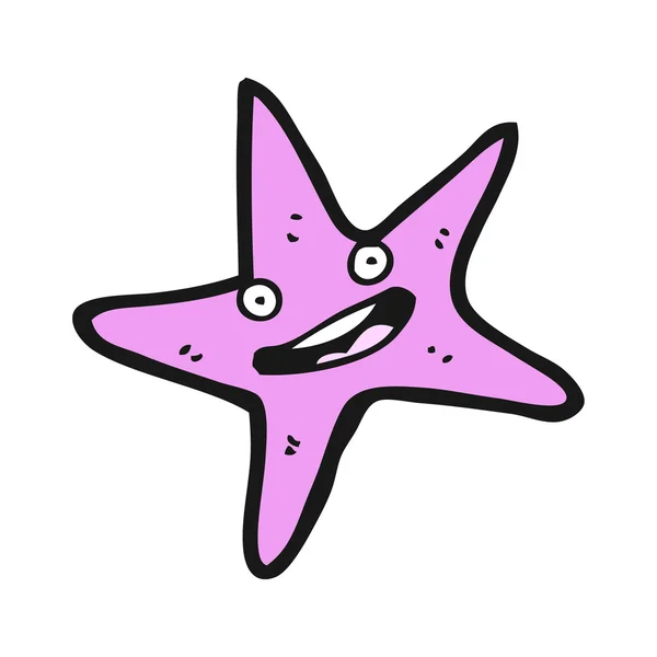 Starfish cartoon — Stockvector