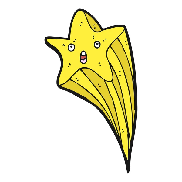 Retro skytte guldstjärna — Stock vektor