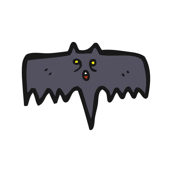 Halloween kreskówka nietoperz — Wektor stockowy