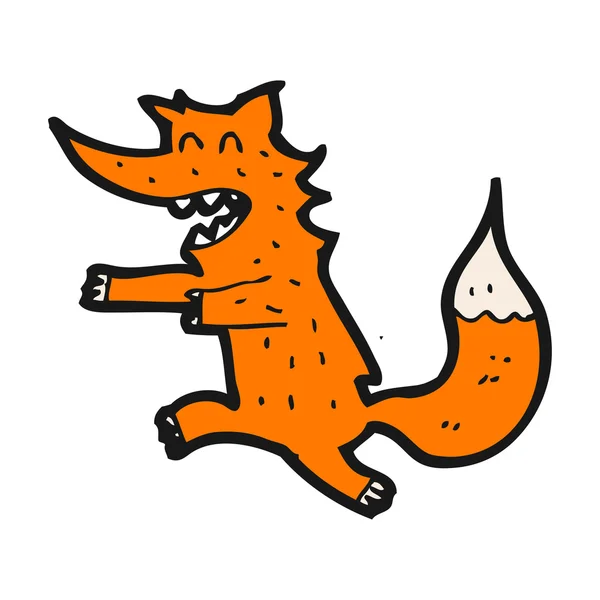 Desenhos animados Fox —  Vetores de Stock