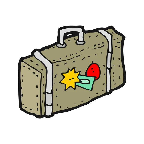 Suitcase cartoon — Stock Vector