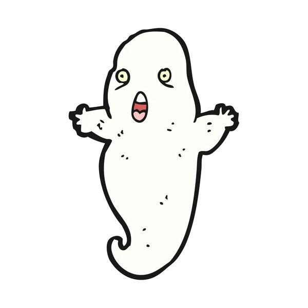 Fantôme fantôme fantôme dessin animé — Image vectorielle