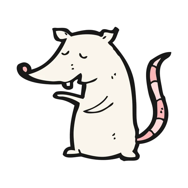 Caricatura de rata — Vector de stock