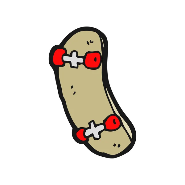 Skateboard cartoon — Stock vektor