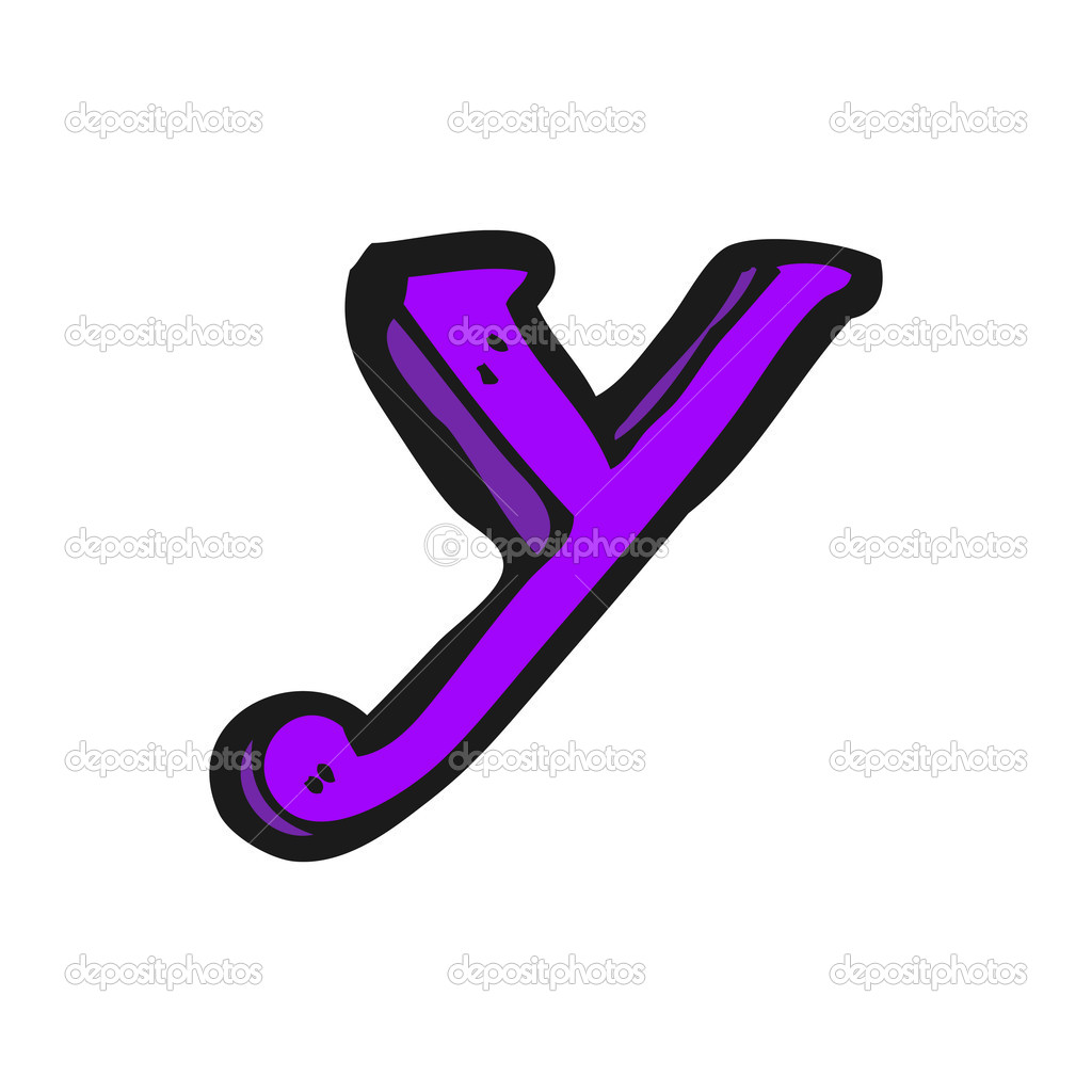 Cartoon letter y Stock Vector Image by ©lineartestpilot #14920893