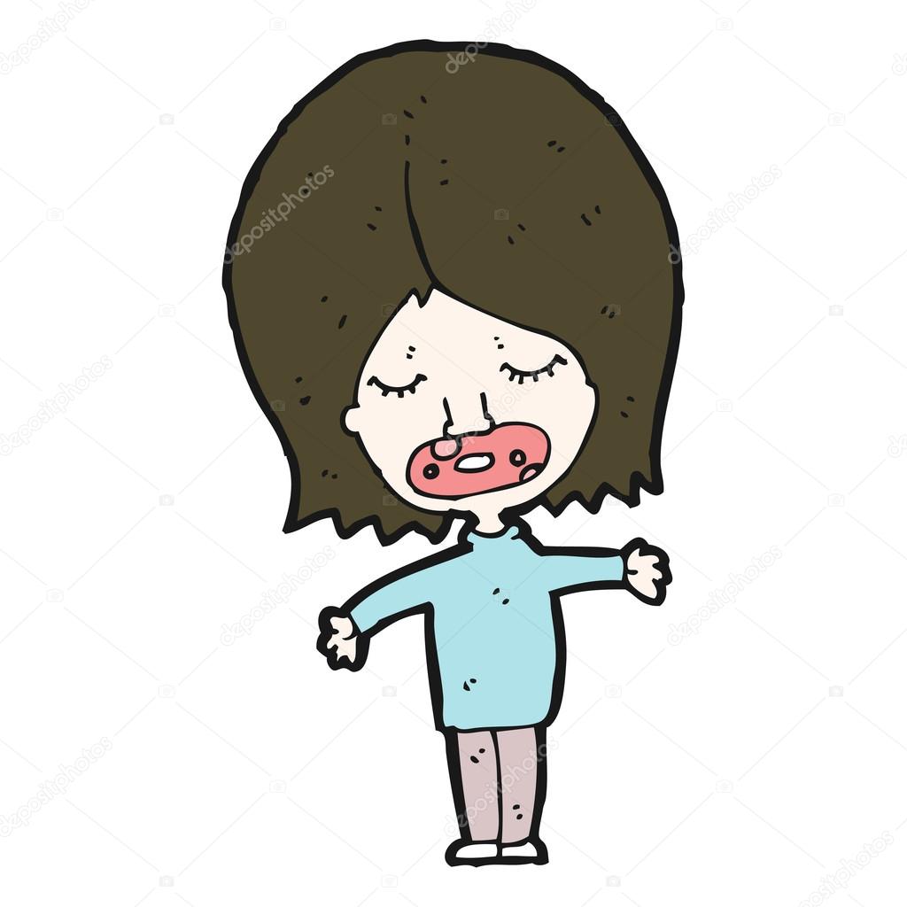 Big Lips Cartoon Character