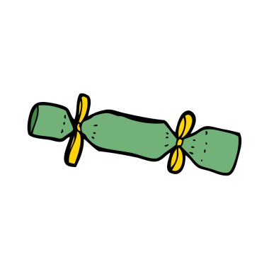 Noel fişeği karikatür