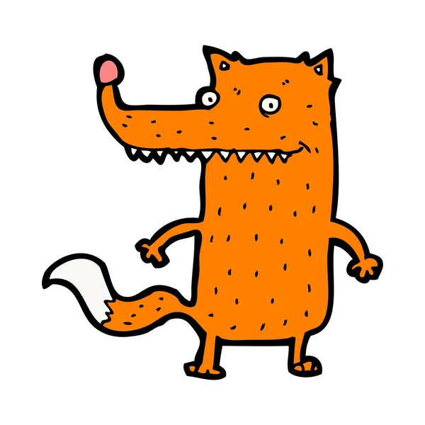 Cartoon Fox — Stockvector