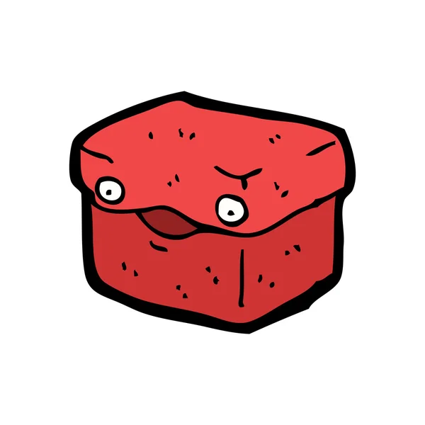 Lunchbox cartoon — Stockvector