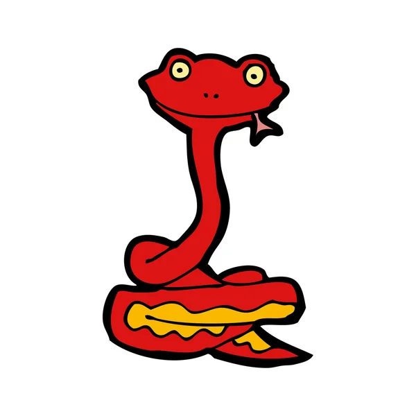 Отруйні змії мультфільм — стоковий вектор