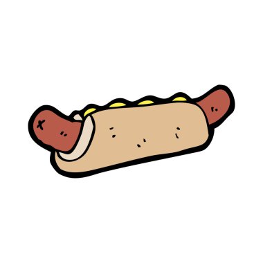 bun karikatür sosis