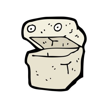 beslenme çantası karikatür