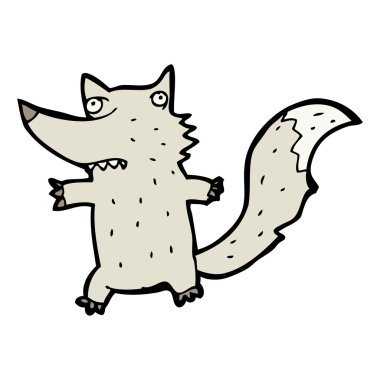 endişeli tilki çizgi film