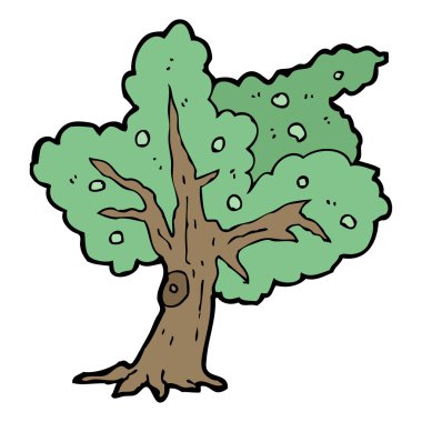 ağaç karikatür