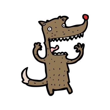 vahşi köpek çizgi film