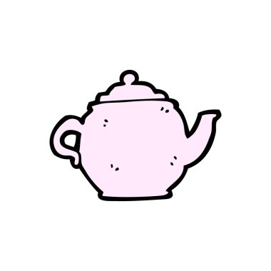 karikatür çaydanlık