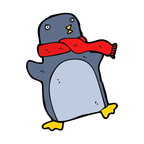 Dibujos animados de pingüinos — Archivo Imágenes Vectoriales