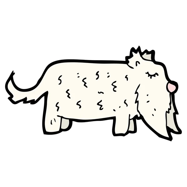 Petit dessin animé pour chien — Image vectorielle