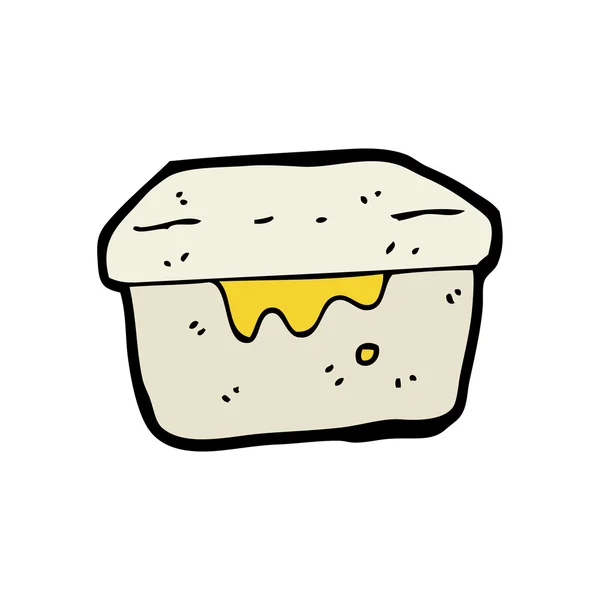 Lunchbox cartoon — Stockvector