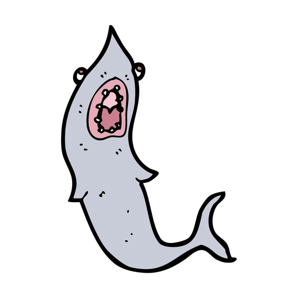 Shark drawing — Stock Vector