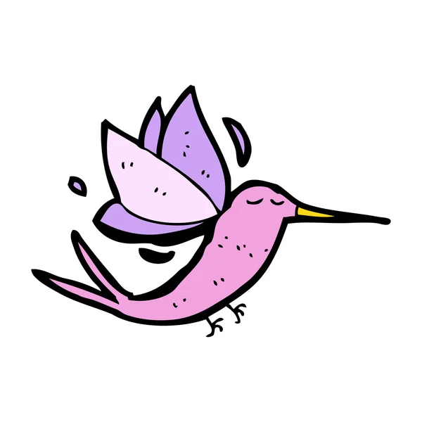 Kolibri-Karikatur — Stockvektor