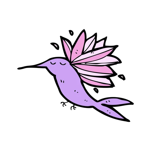 Hummingbird dessin animé — Image vectorielle