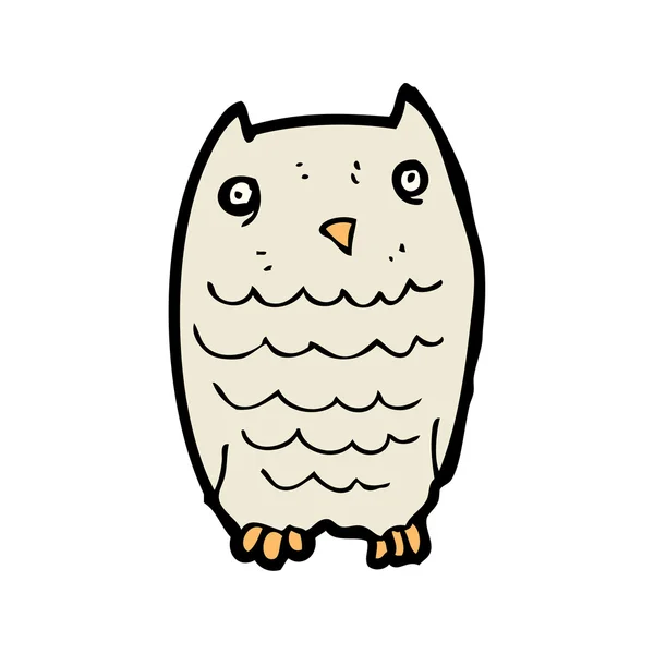 Caricature de hibou — Image vectorielle