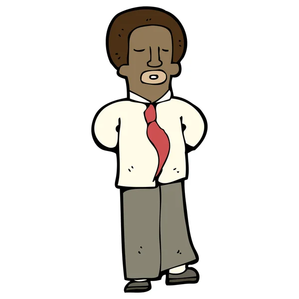 Business man cartoon — Stockvector