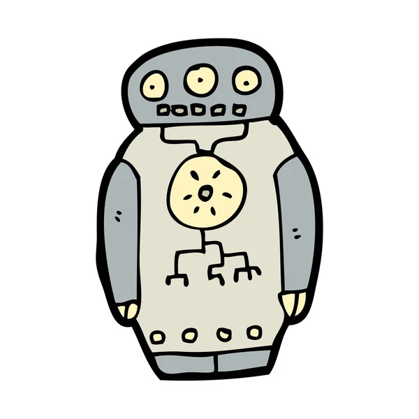 Ρομπότ κινουμένων σχεδίων — Διανυσματικό Αρχείο
