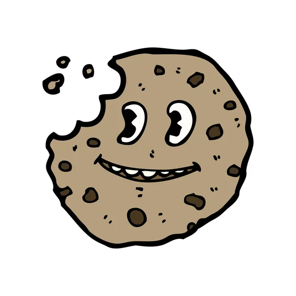 Desene animate cookie — Vector de stoc