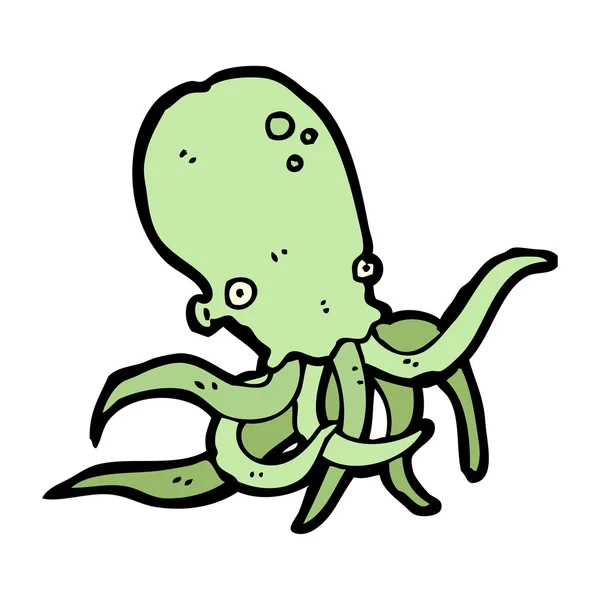 Caricatură Octopus — Vector de stoc