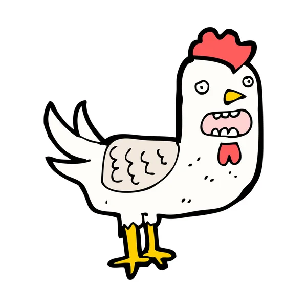 Gallo de dibujos animados — Vector de stock