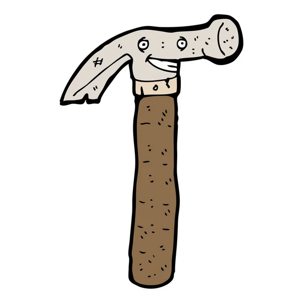Cartoon hammer — Stock Vector