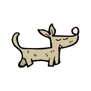 yürüyen köpek çizgi film