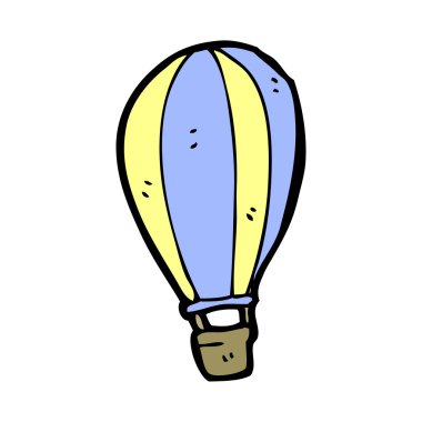 sıcak hava balon çizgi film