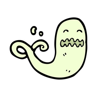 Çizgi Film ürkütücü hayalet