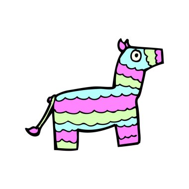 karikatür pinata'yı