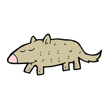 karikatür wombat